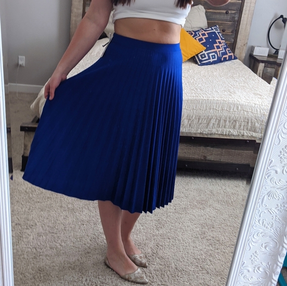 Elizabeth and Nicole Dresses & Skirts - 🔴FINAL SALE🔴🌿PLEATED SKIRT🌿